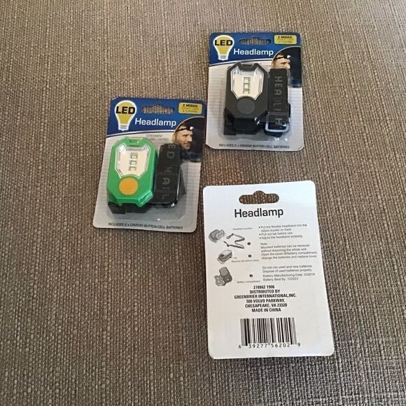 LED Headlamps 3 pack bundle. - Picture 6 of 6